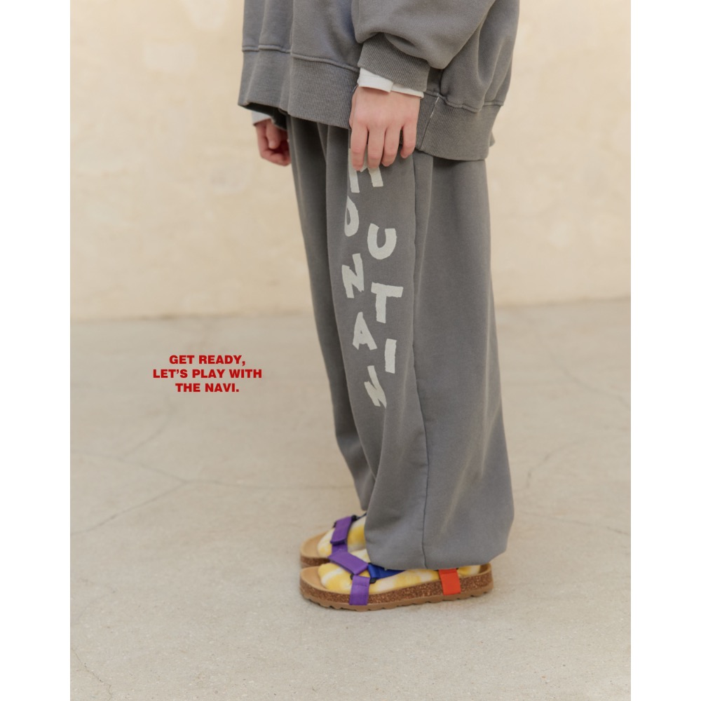 NAVI 春季可愛字母棉質運動長褲-細節圖6