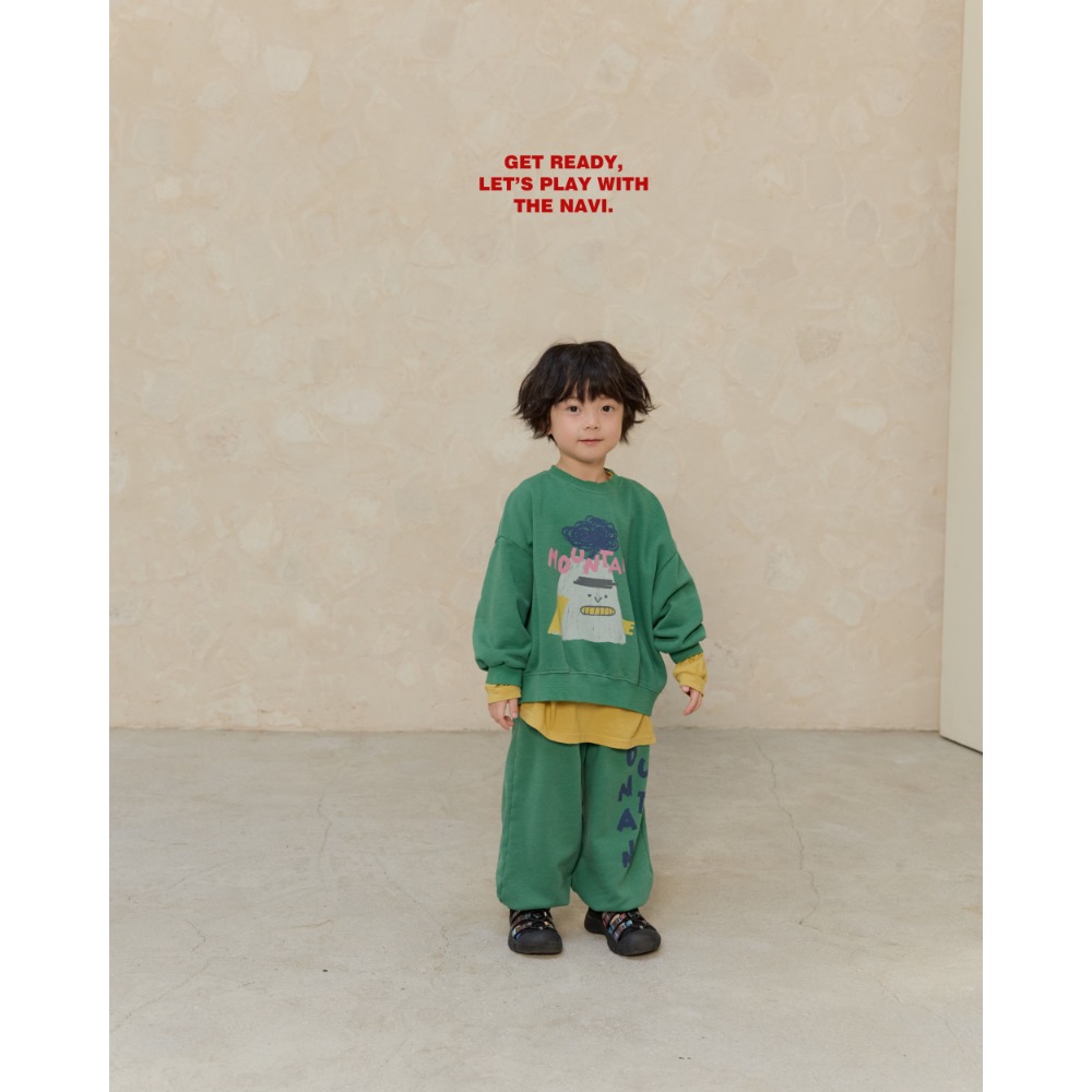 NAVI 春季可愛字母棉質運動長褲-細節圖7