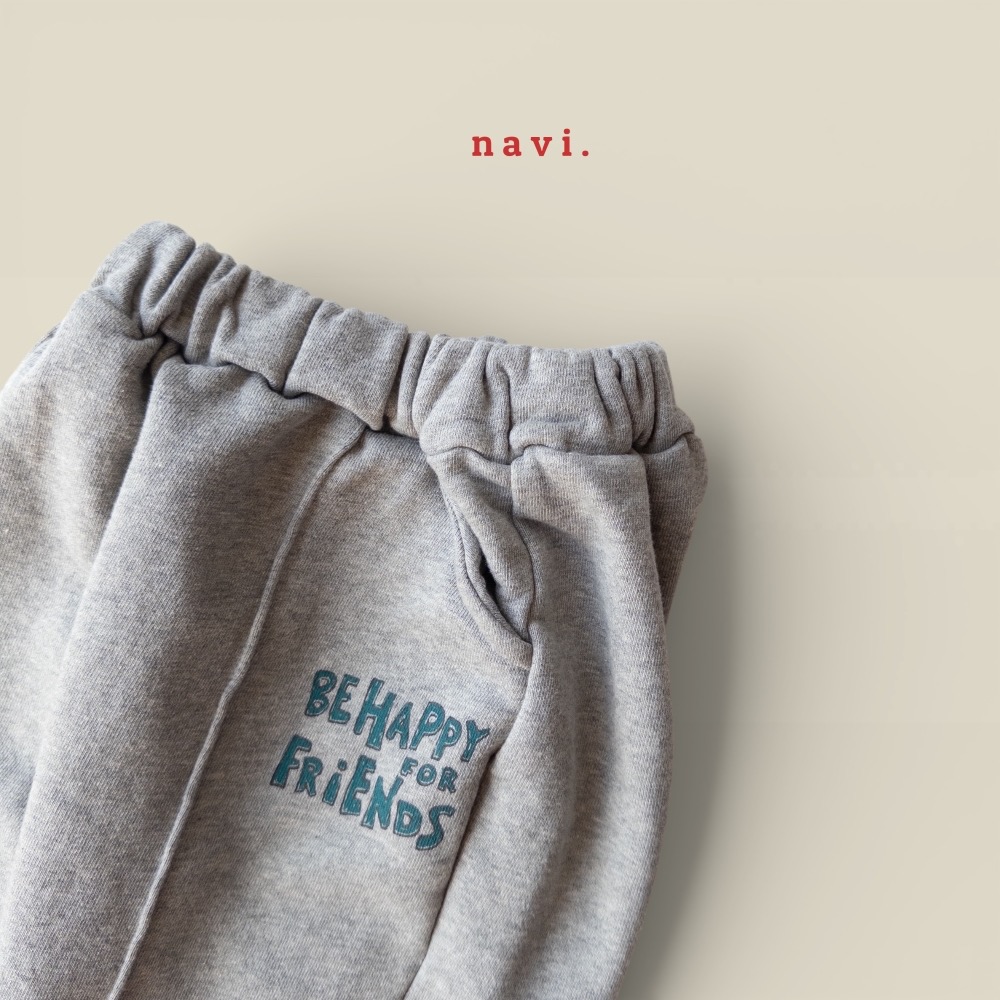 NAVI春季立體線棉質長褲-細節圖3