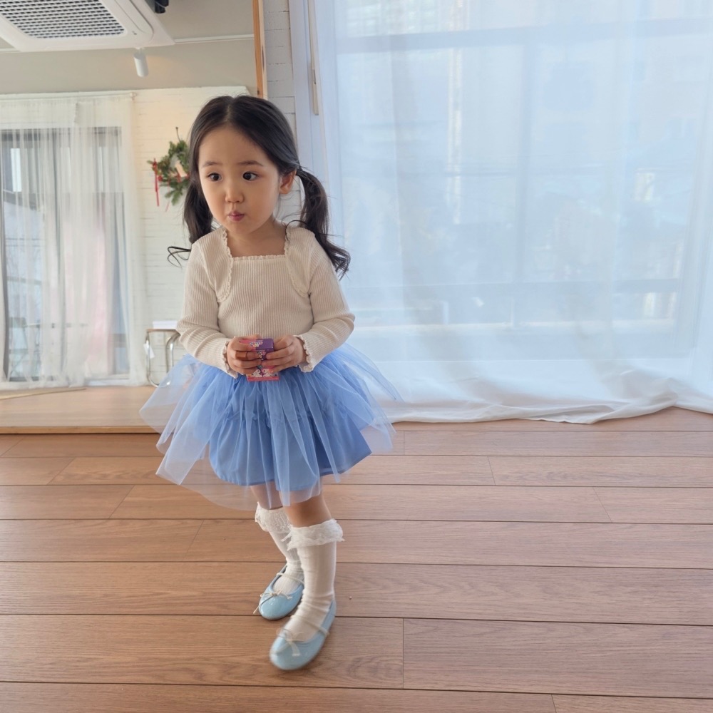 Color 春季甜美紗裙-細節圖4