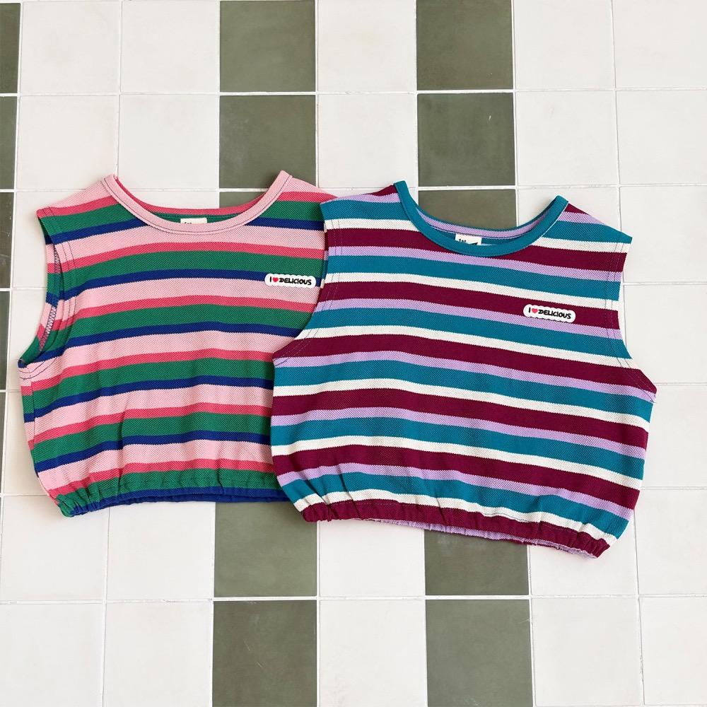 1stblue 春季橫條背心-細節圖7