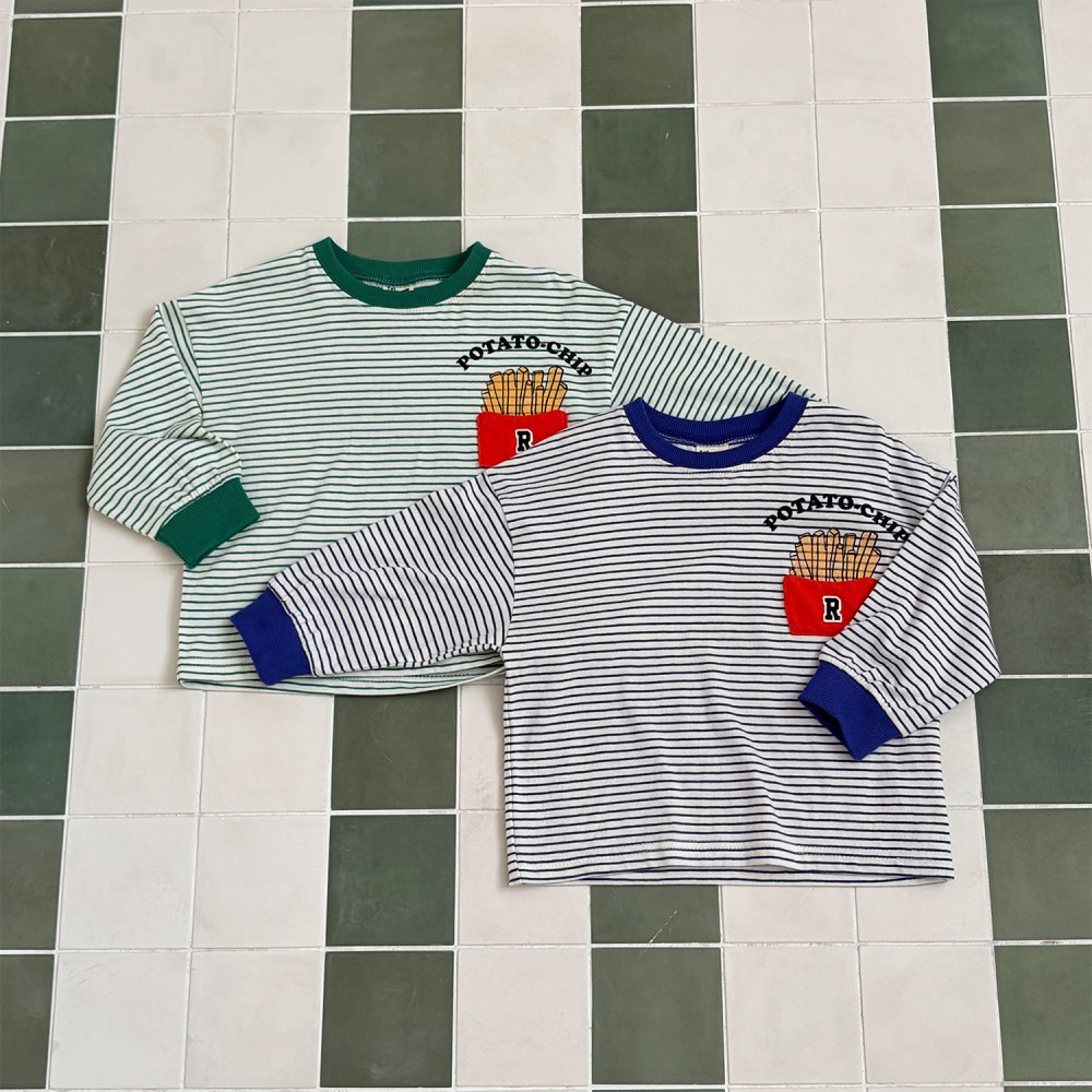 1stule春季薯條印花T恤-細節圖7