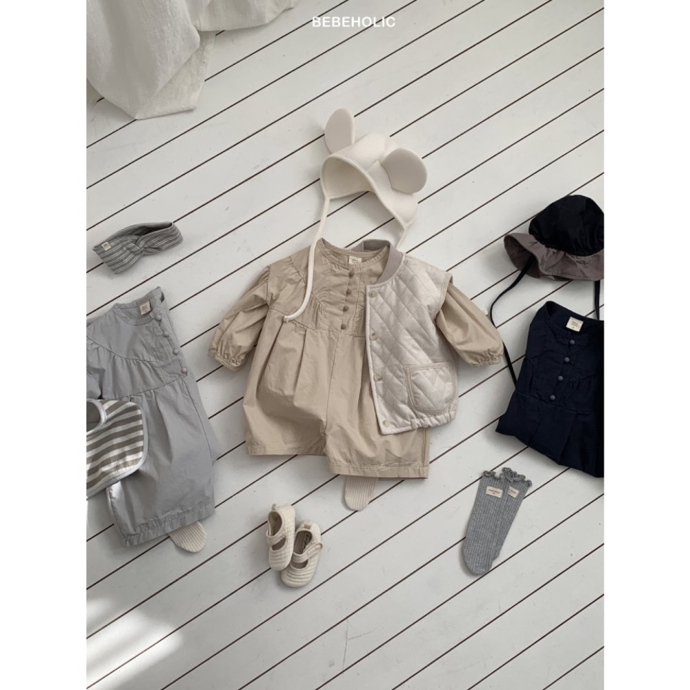 Bebe holic 春季氣質文青連身褲-細節圖4