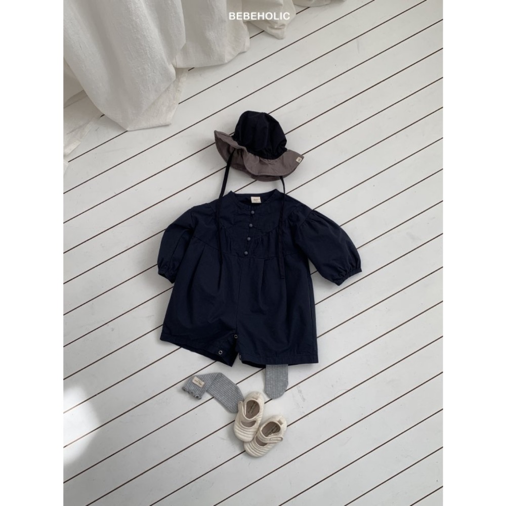 Bebe holic 春季氣質文青連身褲-細節圖8