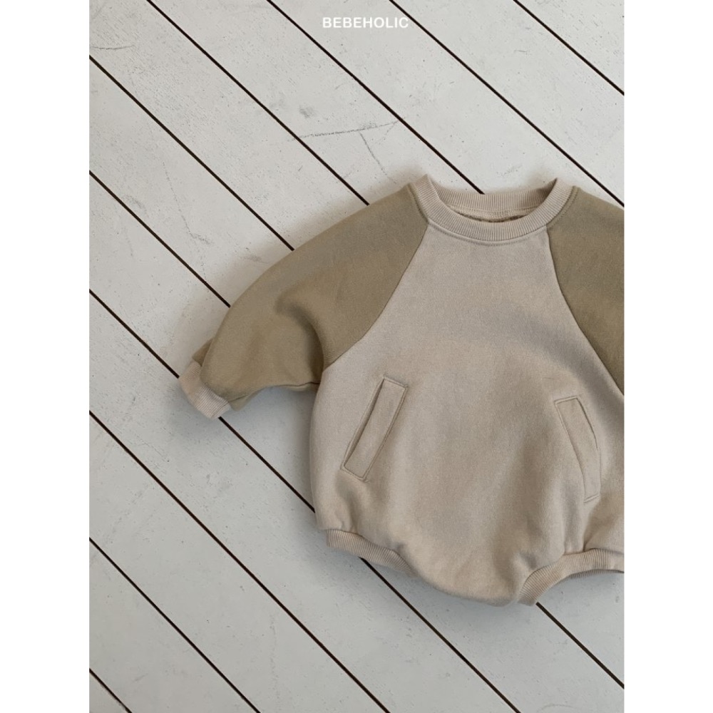 Bebe holic 春季撞色休閒包屁衣-細節圖9