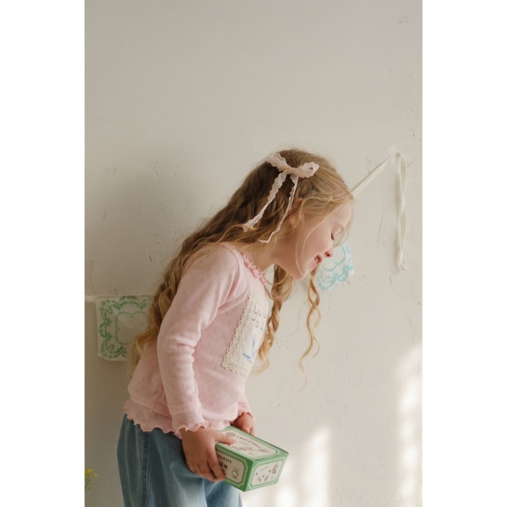 Flo 春季木耳壓紋上衣-細節圖4