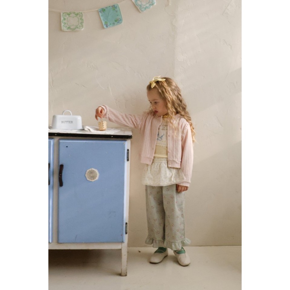 Flo 春季針織棉開衫外套-細節圖3