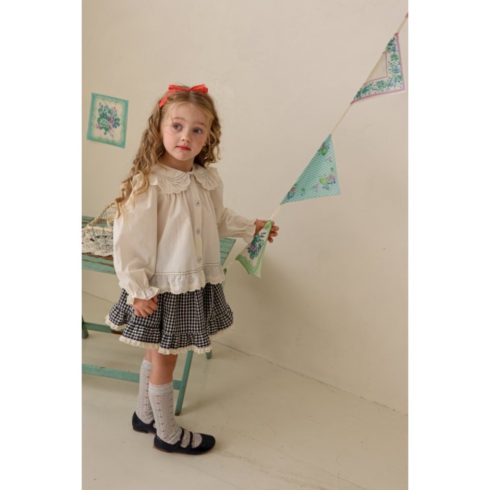 Flo春季大領子襯衫-細節圖4