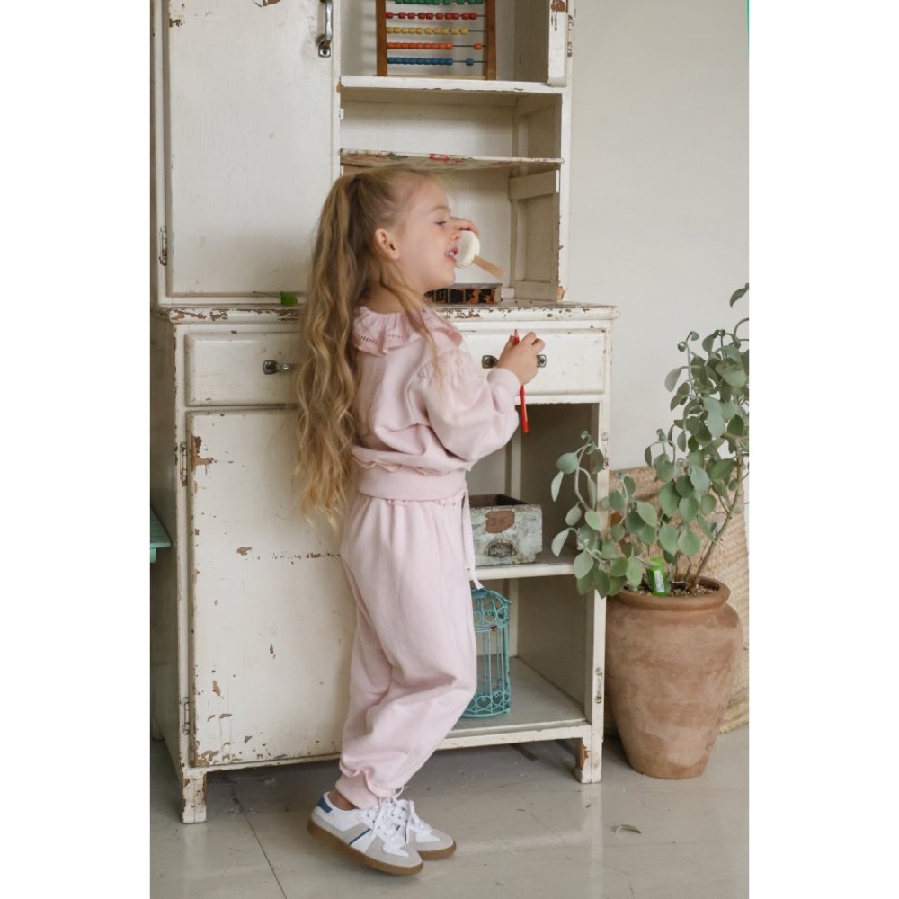 Flo春季蝴蝶結休閒長褲-細節圖3