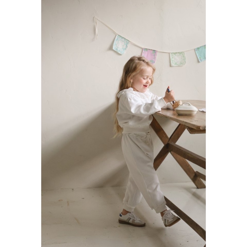 Flo春季蝴蝶結休閒長褲-細節圖4