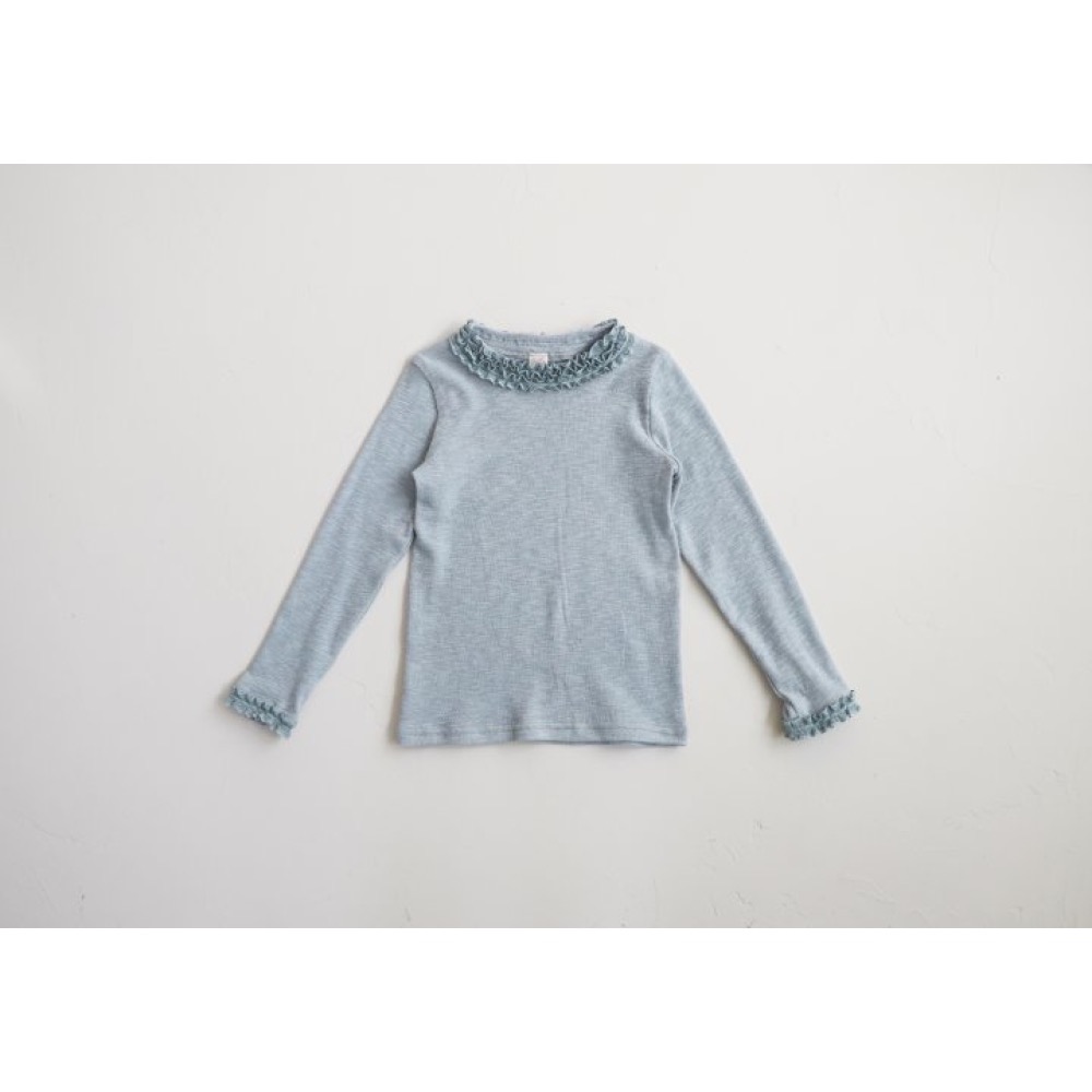 Flo 春季蛋糕花邊領上衣-細節圖2