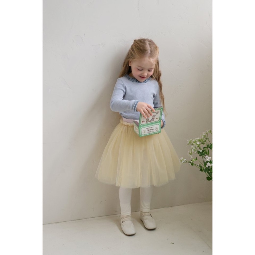 Flo 春季蛋糕花邊領上衣-細節圖4