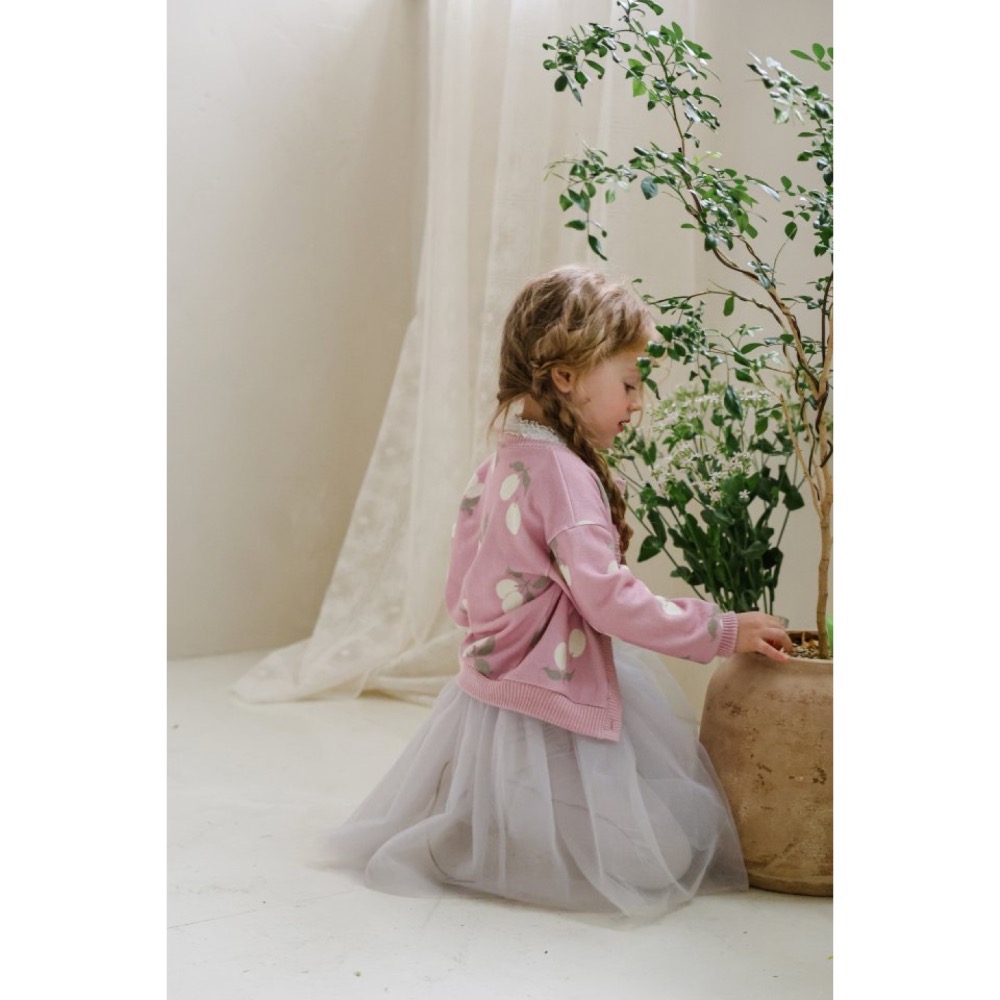 Flo 春季鬱金香針織小外套-細節圖2