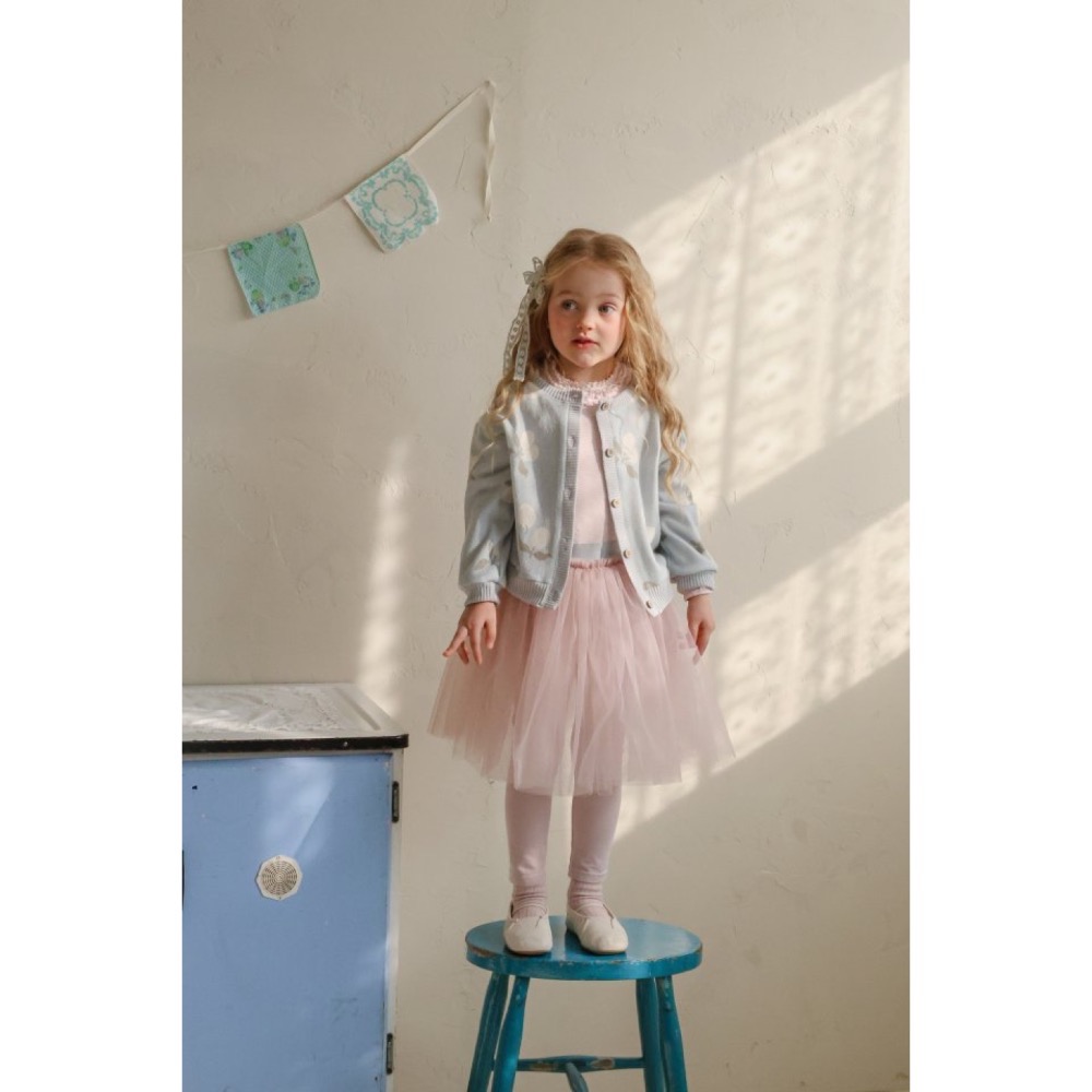 Flo 春季鬱金香針織小外套-細節圖4