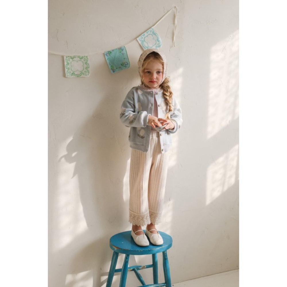 Flo 春季鬱金香針織小外套-細節圖5