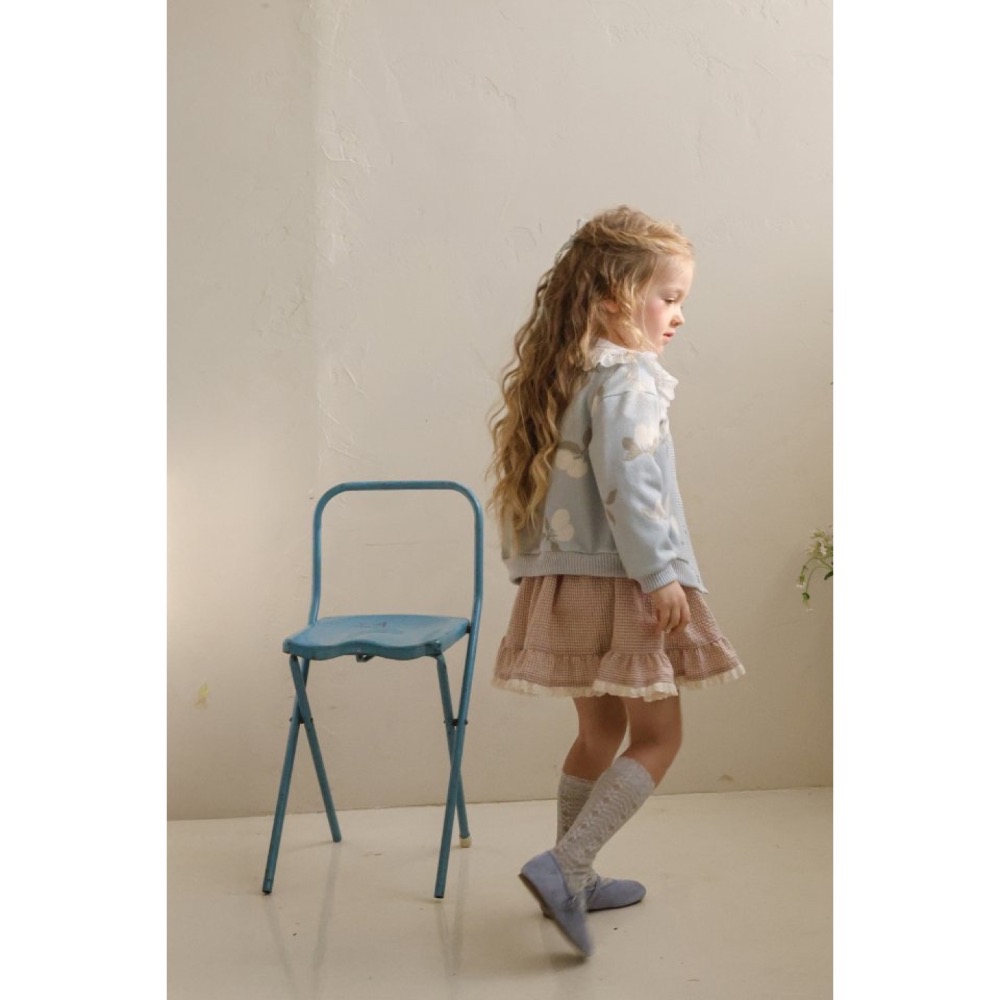 Flo 春季鬱金香針織小外套-細節圖6