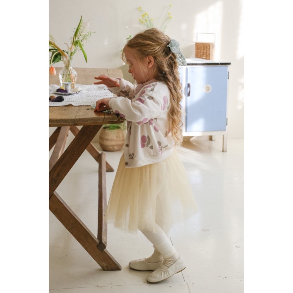 Flo 春季鬱金香針織小外套-細節圖7