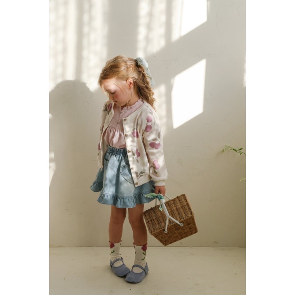 Flo 春季鬱金香針織小外套-細節圖9