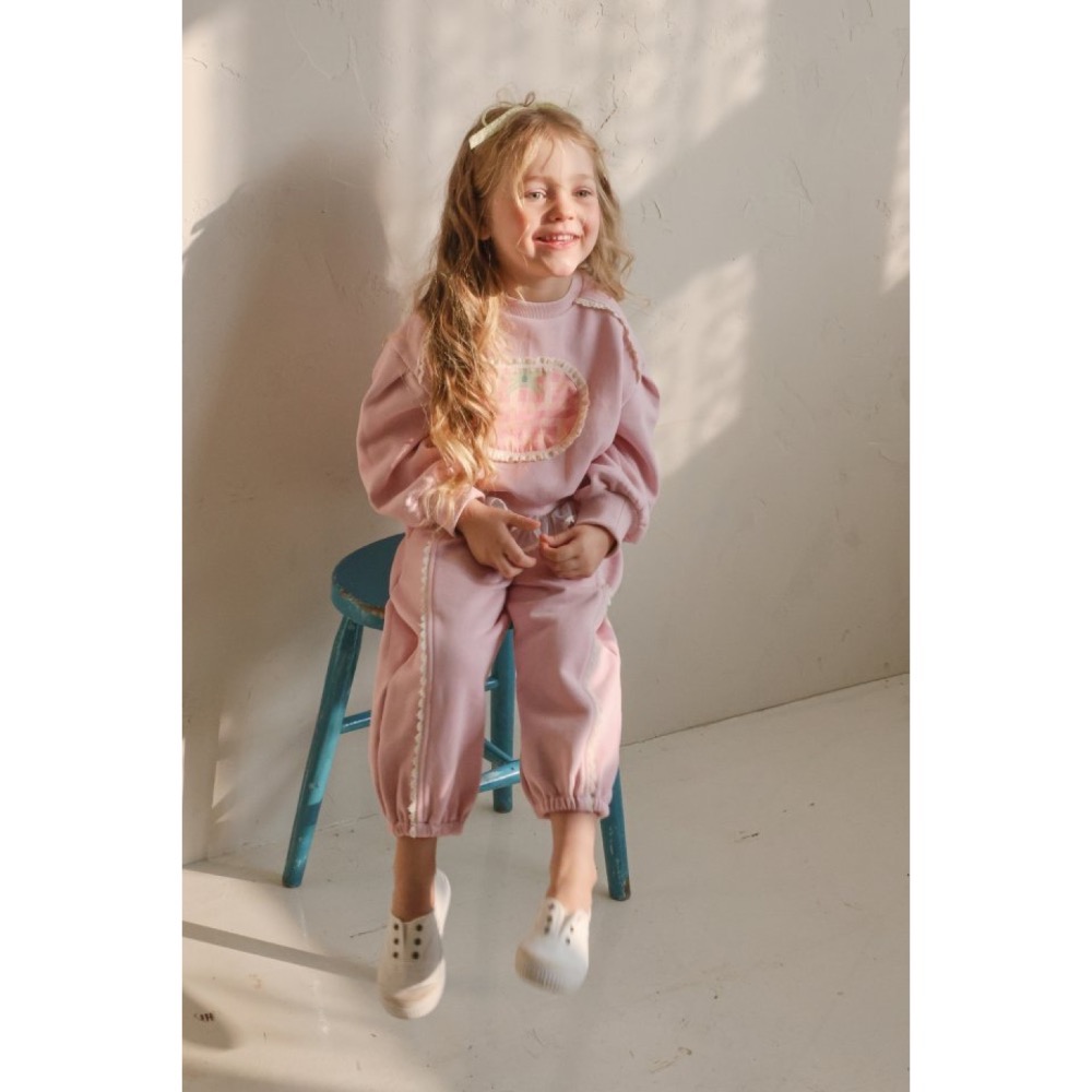 Flo 春季小花瓣運動長褲-細節圖6