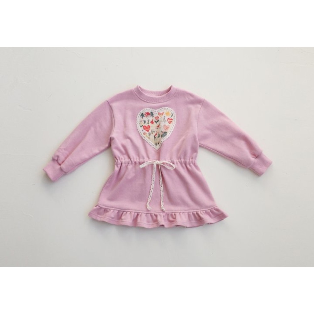 Flo春季綁帶縮腰荷葉連身裙-細節圖9