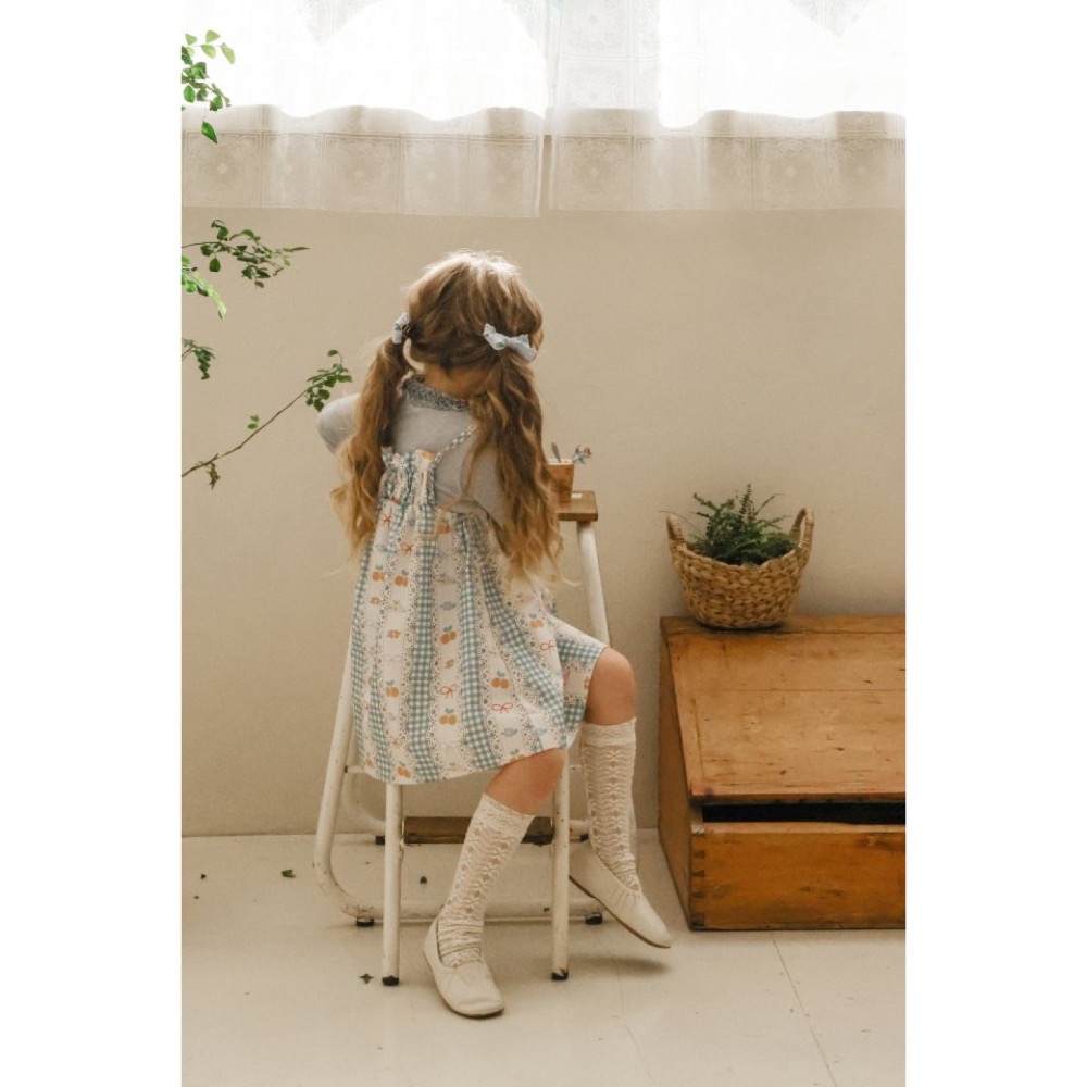 Flo 櫻桃渡假風洋裝-細節圖6