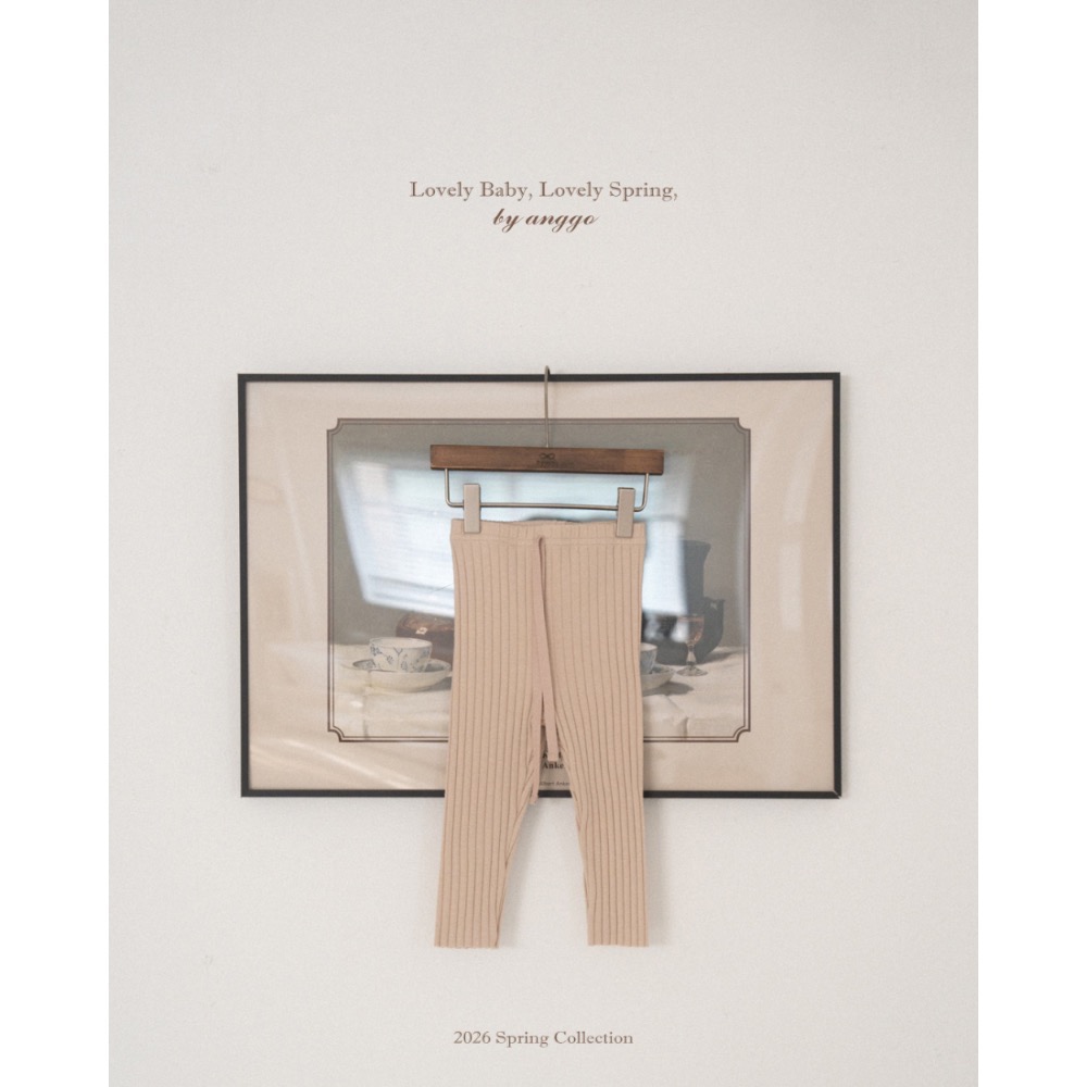 Anggo 春季修身內搭褲-細節圖6