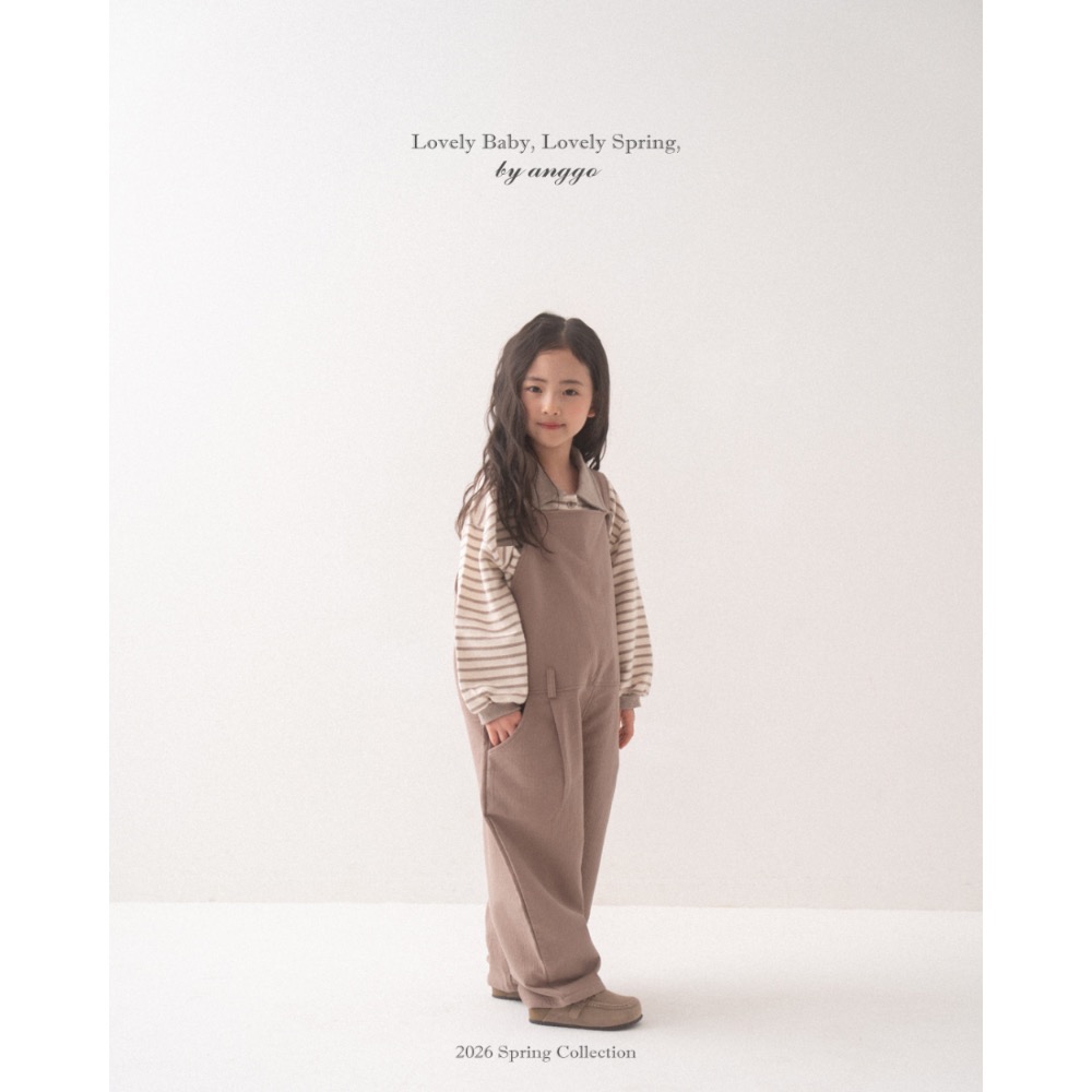Anggo 春季可愛吊帶長褲-細節圖5