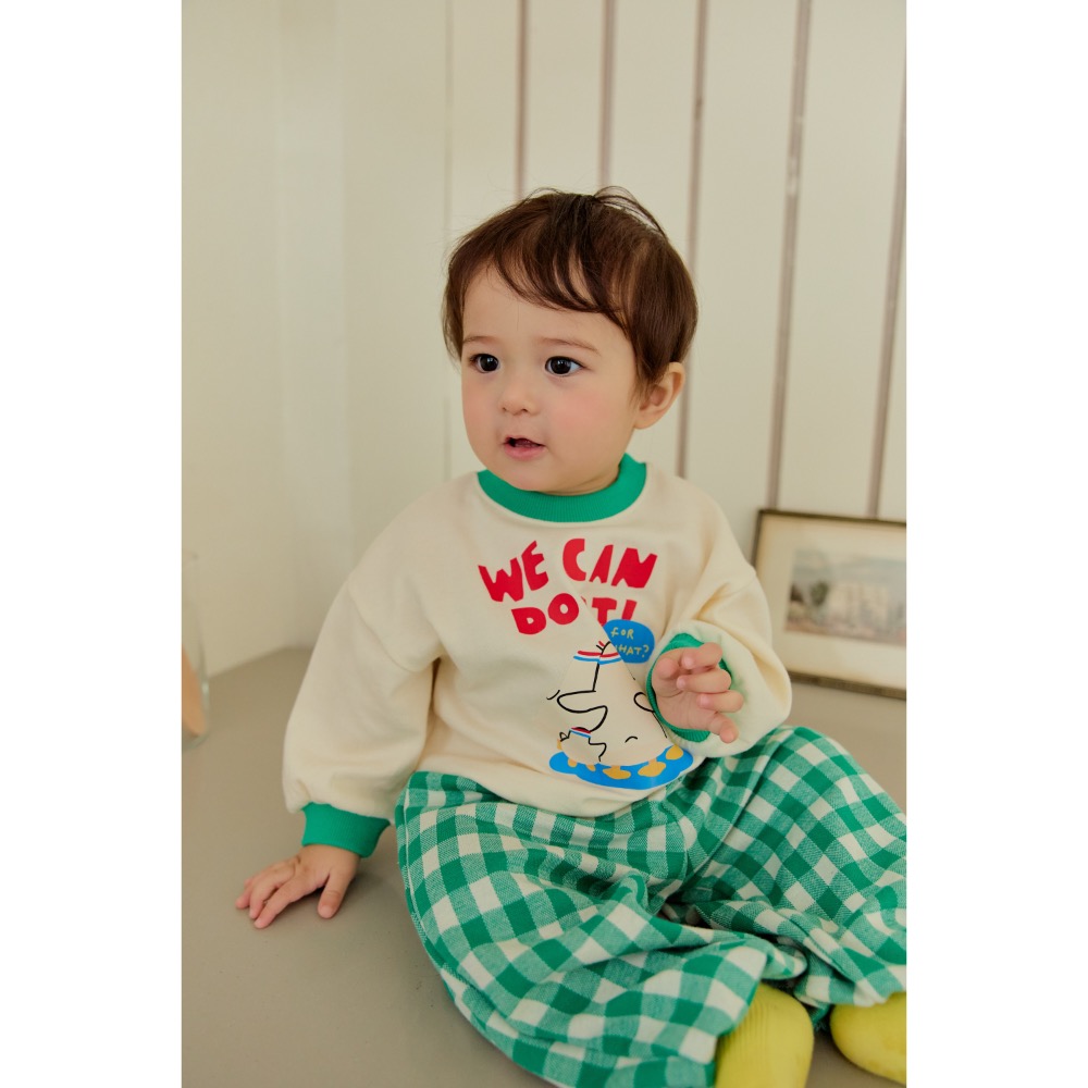 Sera 春季好朋友打氣格子褲套裝-細節圖7