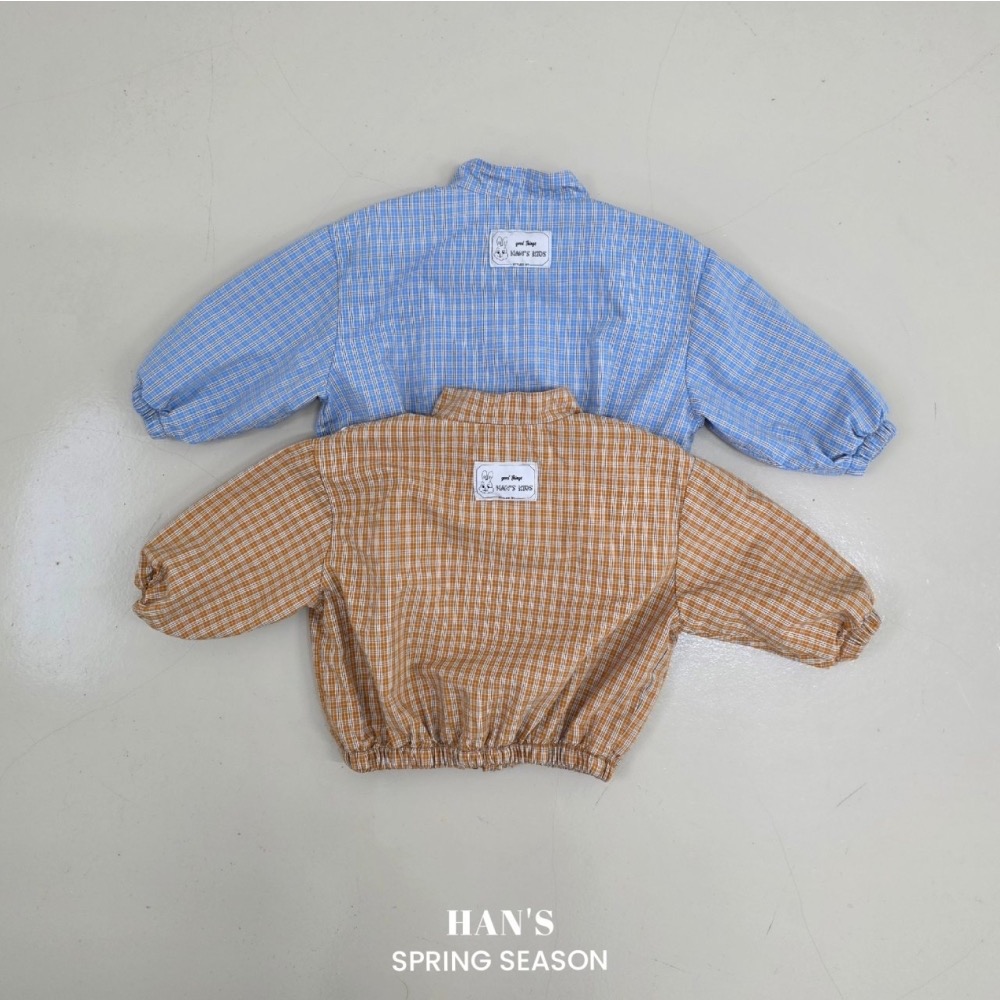 Hans 春季格子防風外套-細節圖9