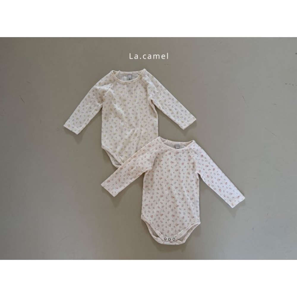 La Camel春季碎花居家包屁衣-細節圖4