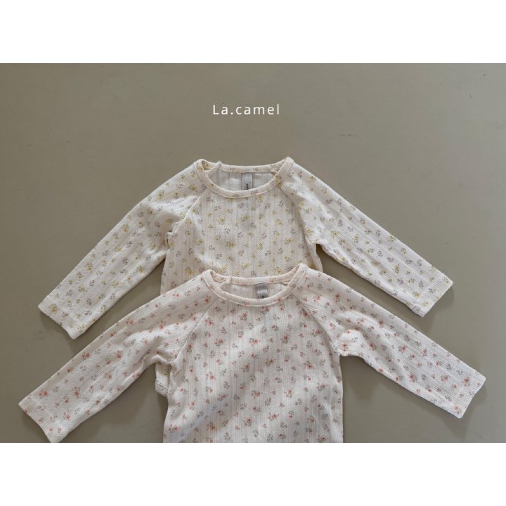 La Camel春季碎花居家包屁衣-細節圖6