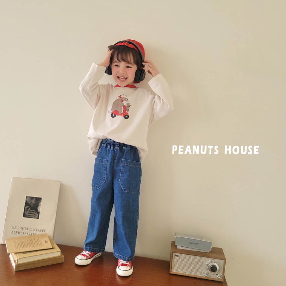 PEANUTS 春季熊熊騎車上衣-細節圖2