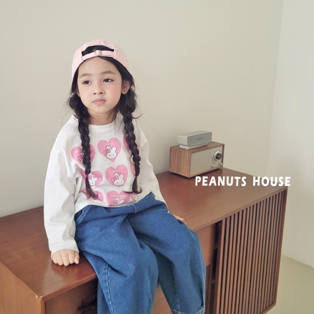 PEANUTS 春季愛心兔子T-細節圖2