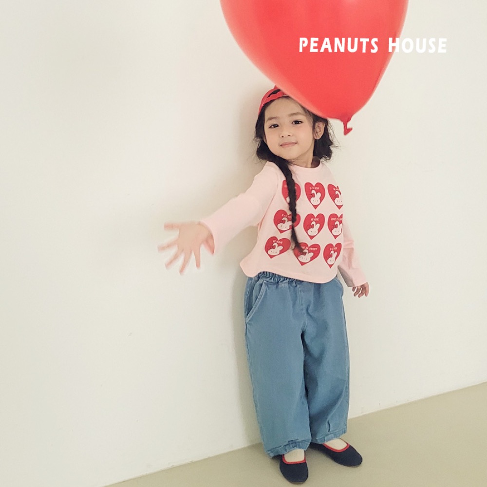 PEANUTS 春季愛心兔子T-細節圖3
