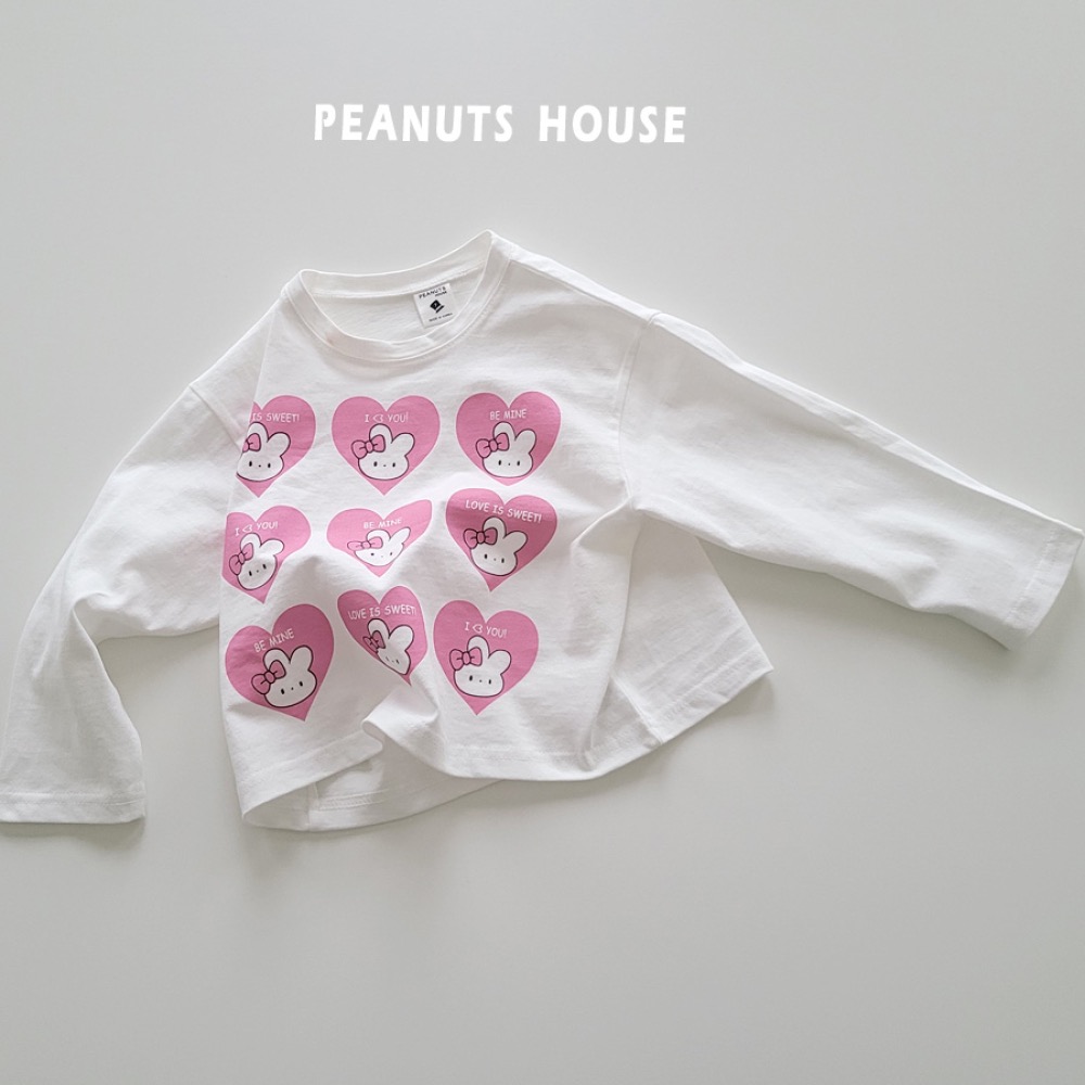 PEANUTS 春季愛心兔子T-細節圖7