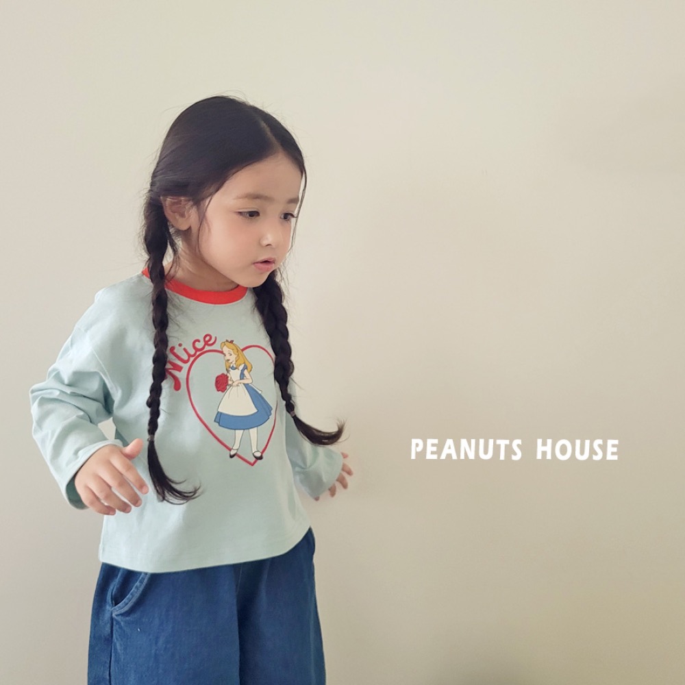 PEANUTS 春季愛麗絲印花T恤-細節圖4