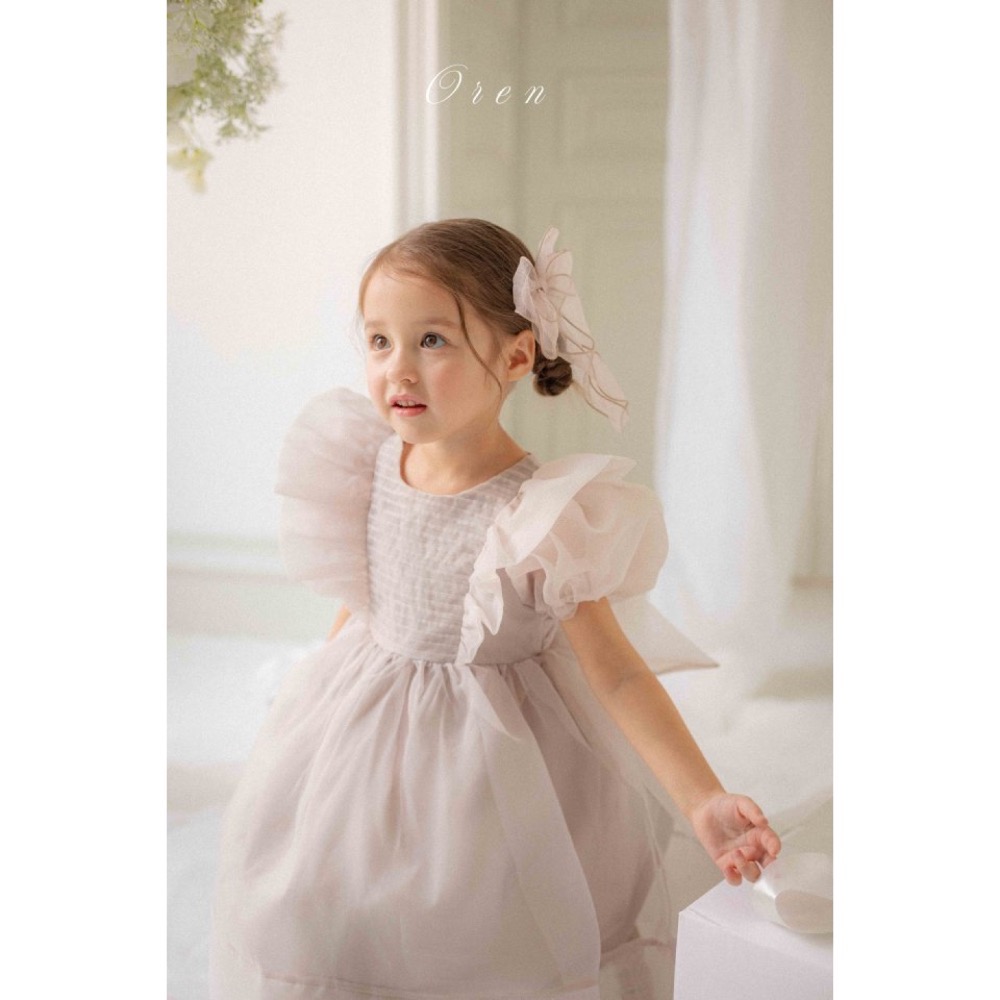 Oren 春季童話公主設計洋裝/包屁洋裝-細節圖4
