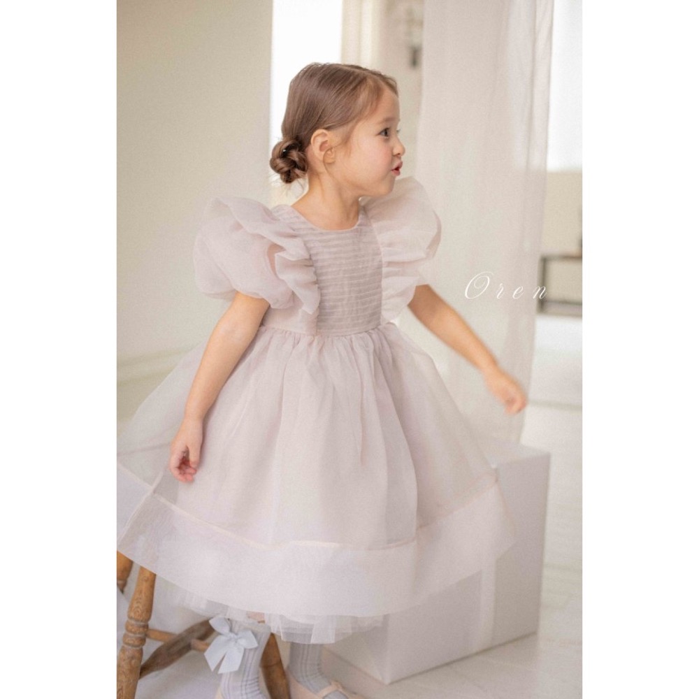 Oren 春季童話公主設計洋裝/包屁洋裝-細節圖5