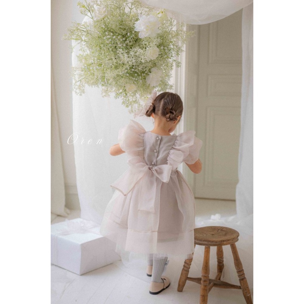 Oren 春季童話公主設計洋裝/包屁洋裝-細節圖6
