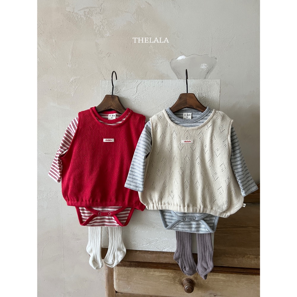 The lala 春季小標籤背心-細節圖6