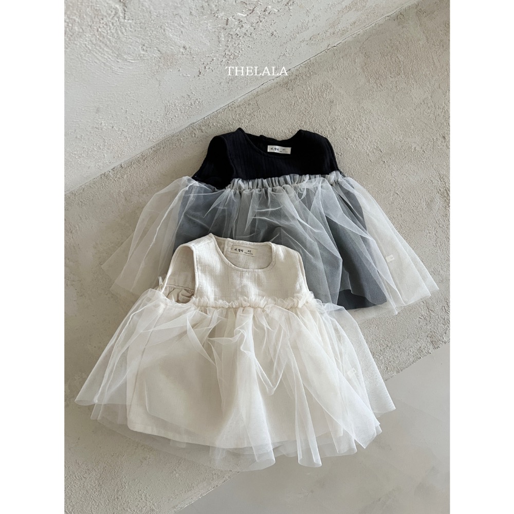 The lala春季氣質花束背心洋裝/包屁洋-細節圖4