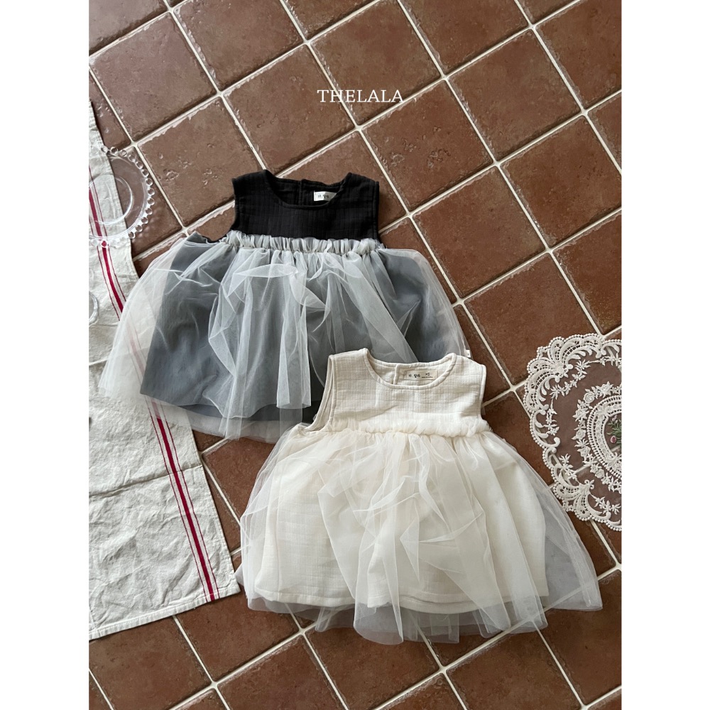 The lala春季氣質花束背心洋裝/包屁洋-細節圖6