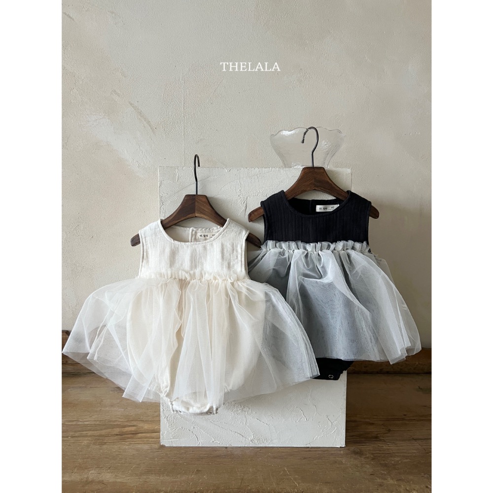 The lala春季氣質花束背心洋裝/包屁洋-細節圖9