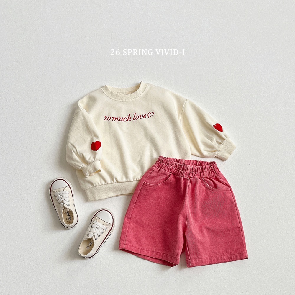 VIVID 春季手袖愛心設計上衣-細節圖3