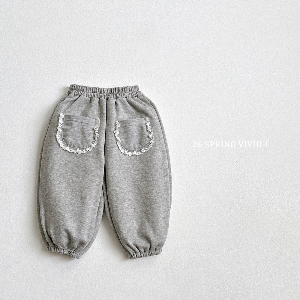 VIVID 春季口袋縮口運動長褲-細節圖2