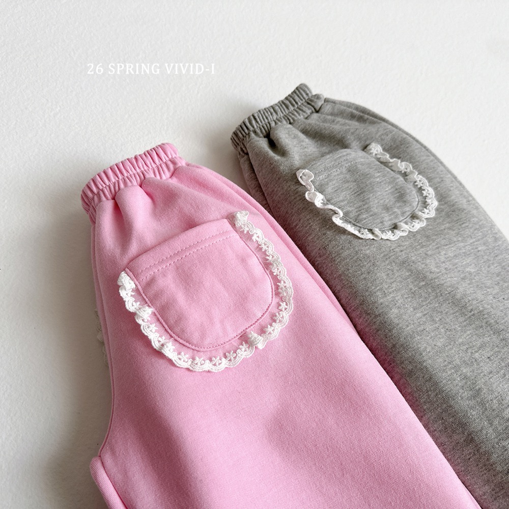 VIVID 春季口袋縮口運動長褲-細節圖4