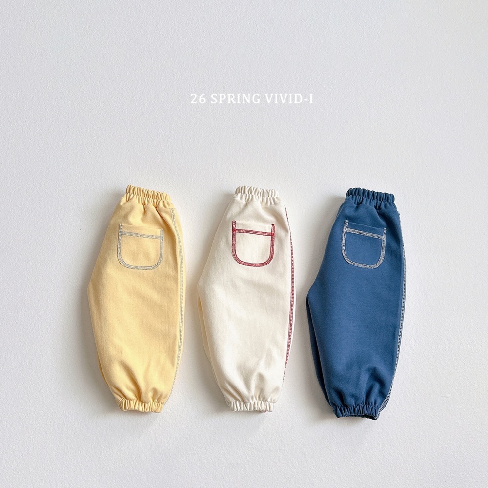 VIVID 春季撞色運動長褲-細節圖2