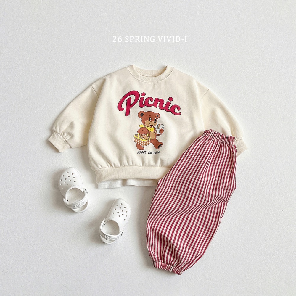 VIVID 春季直條紋長褲-細節圖5