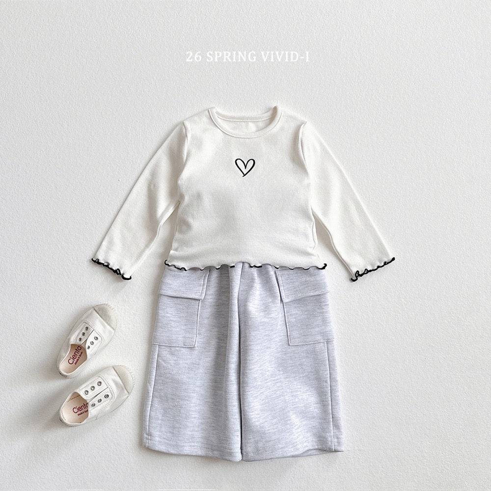 VIVID 春季刺繡愛心上衣-細節圖4