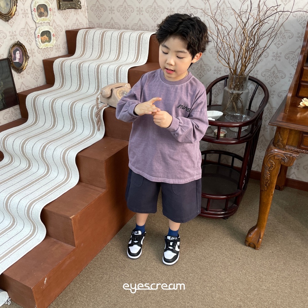 EYESCREAM春季外太空火箭印花親子上衣-細節圖8